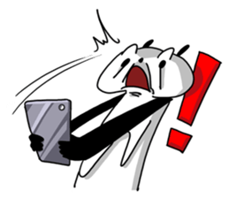 Granpa Panda sticker #8917382