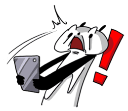 Granpa Panda sticker #8917382