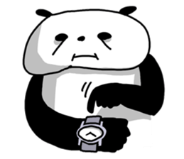 Granpa Panda sticker #8917383