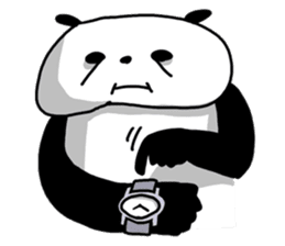 Granpa Panda sticker #8917383
