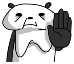 Granpa Panda sticker #8917391