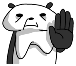 Granpa Panda sticker #8917391
