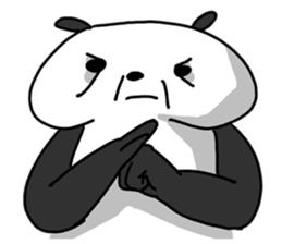 Granpa Panda sticker #8917392