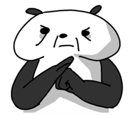 Granpa Panda sticker #8917392