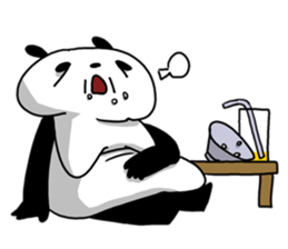 Granpa Panda sticker #8917394