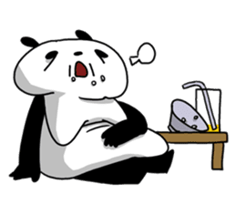 Granpa Panda sticker #8917394