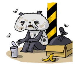 Granpa Panda sticker #8917395