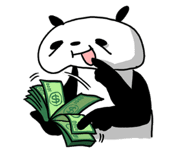 Granpa Panda sticker #8917396