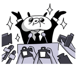 Granpa Panda sticker #8917397