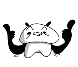 Granpa Panda sticker #8917398
