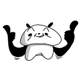 Granpa Panda sticker #8917398