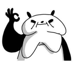 Granpa Panda sticker #8917400