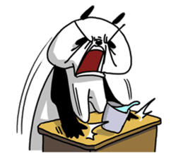 Granpa Panda sticker #8917404