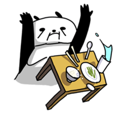 Granpa Panda sticker #8917405