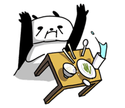 Granpa Panda sticker #8917405