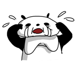 Granpa Panda sticker #8917407