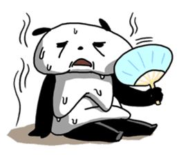 Granpa Panda sticker #8917411