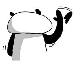 Granpa Panda sticker #8917415
