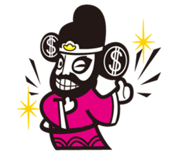 The god of wealth(More wealth come on!) sticker #8918057