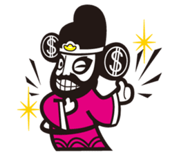 The god of wealth(More wealth come on!) sticker #8918057