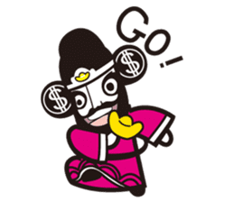 The god of wealth(More wealth come on!) sticker #8918060
