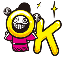 The god of wealth(More wealth come on!) sticker #8918075