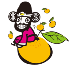 The god of wealth(More wealth come on!) sticker #8918091