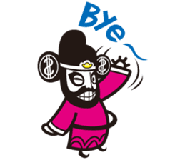 The god of wealth(More wealth come on!) sticker #8918093