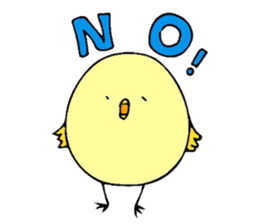 spherical chick sticker #8918217