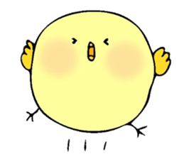 spherical chick sticker #8918221