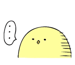 spherical chick sticker #8918225
