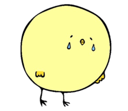 spherical chick sticker #8918227