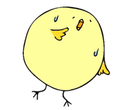spherical chick sticker #8918231