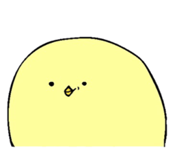 spherical chick sticker #8918232