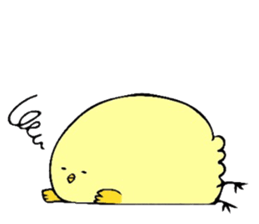 spherical chick sticker #8918233