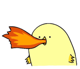 spherical chick sticker #8918237