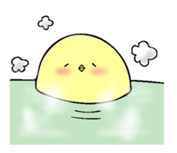 spherical chick sticker #8918244
