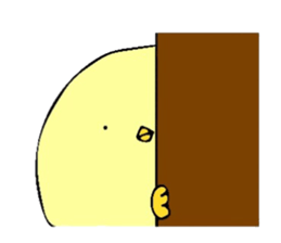 spherical chick sticker #8918245