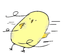 spherical chick sticker #8918249