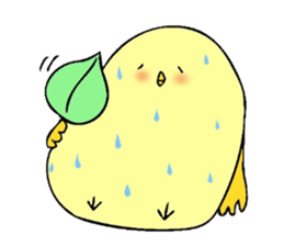 spherical chick sticker #8918253