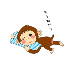 The Ayuko Monkey sticker #8918594
