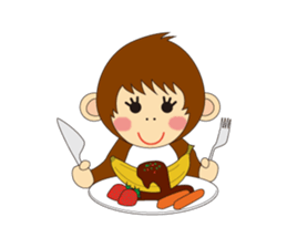 The Ayuko Monkey sticker #8918611
