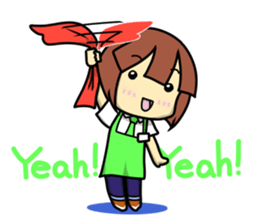 Waku Waku Work Girl 2(Renewal Version) sticker #8919176