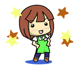 Waku Waku Work Girl 2(Renewal Version) sticker #8919177