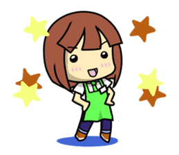 Waku Waku Work Girl 2(Renewal Version) sticker #8919177