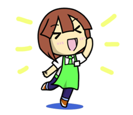 Waku Waku Work Girl 2(Renewal Version) sticker #8919179