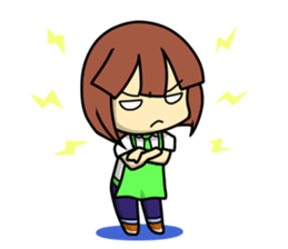 Waku Waku Work Girl 2(Renewal Version) sticker #8919180