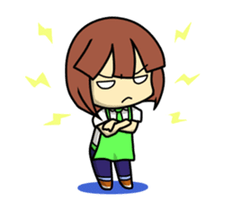 Waku Waku Work Girl 2(Renewal Version) sticker #8919180