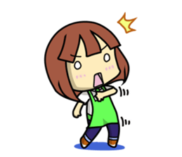 Waku Waku Work Girl 2(Renewal Version) sticker #8919184