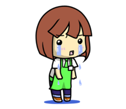 Waku Waku Work Girl 2(Renewal Version) sticker #8919185